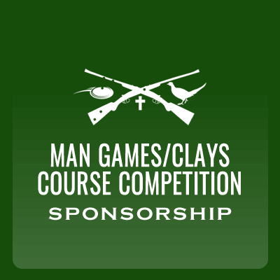 Man Games Clays Sponsorship graphic