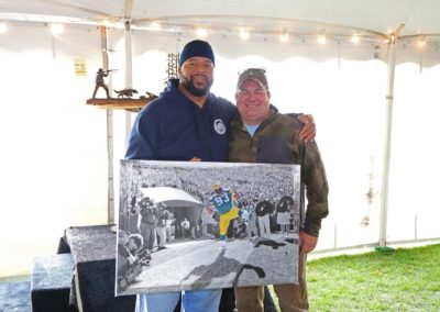 Gilbert Brown at the Hunt 4 Life Foundation 2020 Sportsman's Charity Hunt