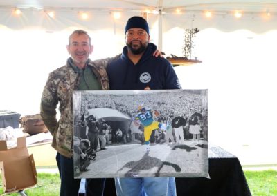 Gilbert Brown at the Hunt 4 Life Foundation 2020 Sportsman's Charity Hunt