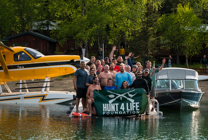 OHOP participants holding H4LF banner